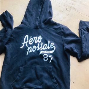 Script logo pullover hoodie